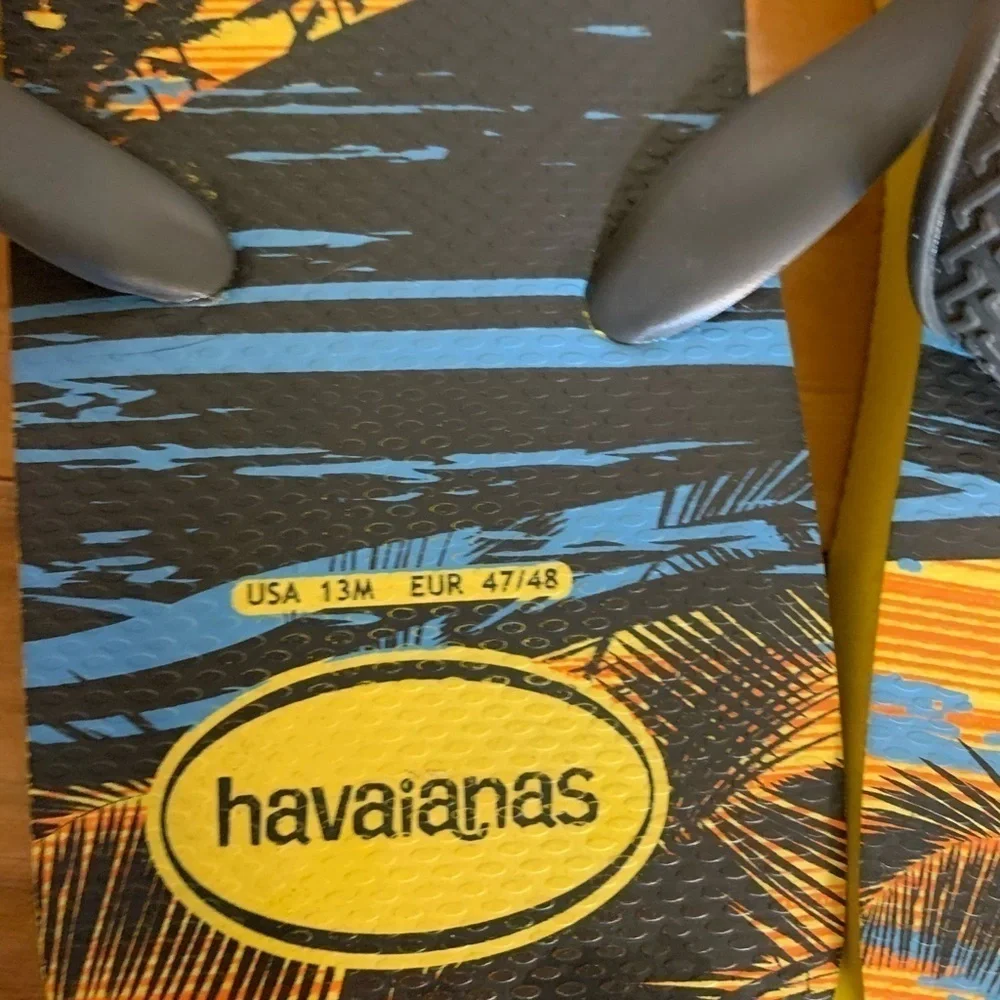 Men’s havaianas flip flops beach sunset 13